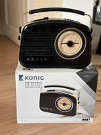 Retro Radio König - mist antenne, Ophalen of Verzenden, Gebruikt, Radio