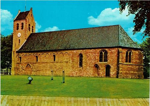 Ansichtkaart Oldeberkoop, Ned. Herv. Kerk, Friesland, Verzamelen, Ansichtkaarten | Nederland, Gelopen, Friesland, 1980 tot heden