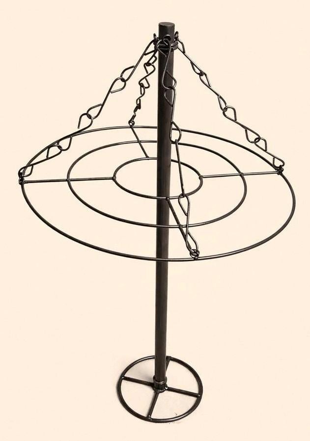 Een hele mooie metalen staande krans. Stevig en stabiel, Ophalen of Verzenden, Zo goed als nieuw