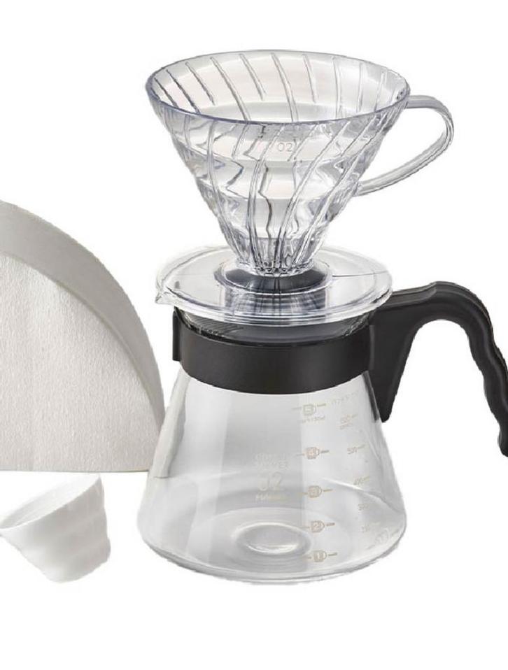 Hario V60 coffee maker dripper  - 600ml - Nieuw in Doos!, Huis en Inrichting, Keuken | Keukenbenodigdheden, Nieuw, Ophalen of Verzenden