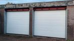 2 Elektrische Garagedeuren / Sectionaaldeuren, Ophalen, Garagedeur, Zo goed als nieuw, Metaal