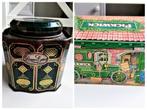 2 vintage douwe Egberts theeblikken pickwick house, Verzamelen, Blikken, Ophalen of Verzenden, Gebruikt, Overige, Douwe Egberts