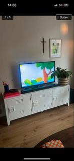 HK Living TV Meubel - Houten meubel, Huis en Inrichting, Kasten | Televisiemeubels, Ophalen, 150 tot 200 cm, Zo goed als nieuw