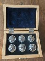 Gant mini boccia petanque set in houten kistje, Ophalen of Verzenden, Gebruikt