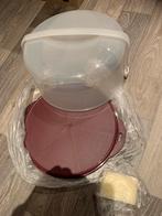 Grote hoge taartdoos / tapasschaal Tupperware, Huis en Inrichting, Keuken | Tupperware, Tupperware, Paars, Nieuw, Ophalen of Verzenden