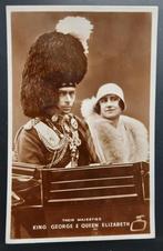 Originele fotokaart van King George en Queen elizabeth, Verzamelen, Ansichtkaarten | Buitenland, Engeland, Ophalen