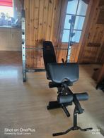 Bank Marcy Olympic Weight Bench MD-857, Sport en Fitness, Ophalen, Zo goed als nieuw, Buik, Krachtstation