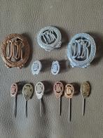 DDR kaveltje sportspeldjes/onderscheidingen, Ophalen of Verzenden, Overige soorten, Duitsland, Lintje, Medaille of Wings