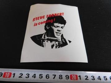 stickers Steve Forbert is coming ! *  beschikbaar voor biedingen