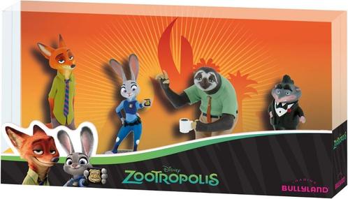 Bullyland Walt Disney Zootropolis Gift Box 4 pcs - NIEUW, Verzamelen, Disney, Nieuw, Beeldje of Figuurtje, Overige figuren, Ophalen of Verzenden