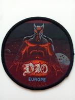 DIO vrij mooie vintage 1984 last in line europe patch 1, Verzenden, Nieuw, Kleding