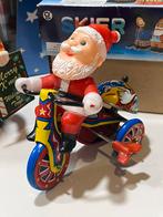 Blikken Kerst speelgoed & decoratie leuke set Kerstman, Verzenden, Zo goed als nieuw