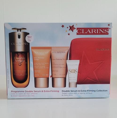 CLARINS Double Serum 50 ml. & Extra-Firming set, Sieraden, Tassen en Uiterlijk, Uiterlijk | Gezichtsverzorging, Nieuw, Verzorging
