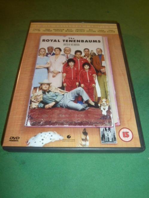 The royal Tenenbaums  Wes Anderson  Dubbel-dvd, Cd's en Dvd's, Dvd's | Filmhuis, Gebruikt, Overige gebieden, Boxset, Alle leeftijden