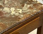 Art Deco Amsterdamse School kaptafel meubel marmeren blad, Huis en Inrichting, Tafels | Kaptafels, Ophalen, Art Deco, Gebruikt