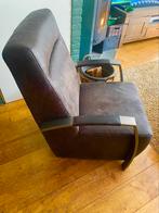 Rokers stoel, Huis en Inrichting, Fauteuils, Ophalen, Gebruikt, Leer, Landelijk.