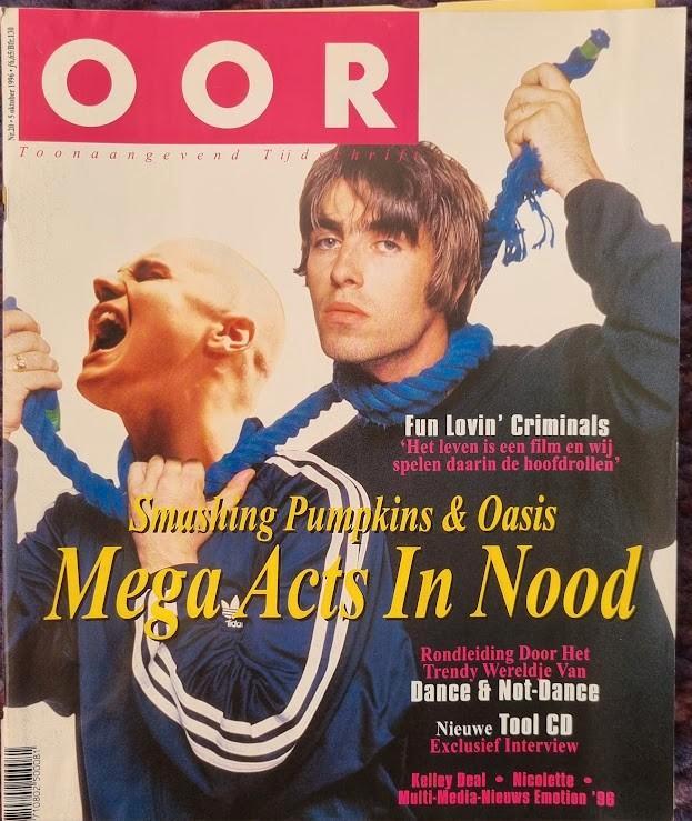 OOR 20-1996 Smashing Pumpkins Oasis FLC Nicolette Midnight O, Boeken, Tijdschriften en Kranten, Zo goed als nieuw, Muziek, Film of Tv