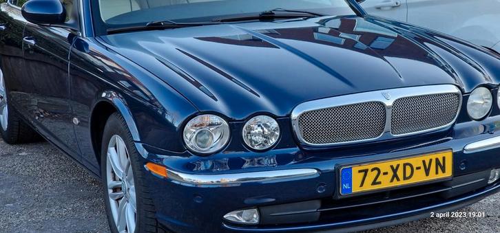 Jaguar Sovereign XJ 4.2 Executive AUT 2007 Blauw, Auto's, Jaguar, Particulier, XJ, ABS, Airbags, Airconditioning, Alarm, Bluetooth