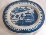 Antiek Chinees bordje/ schaaltje blauw wit, Antiek en Kunst, Ophalen of Verzenden