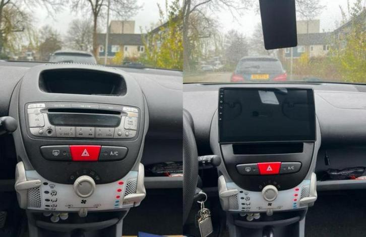 Apple CarPlay/Android Aygo 107 C1 toyota citroen peugeot, Auto diversen, Autoradio's, Nieuw, Ophalen of Verzenden