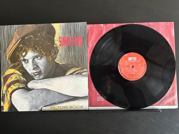 SIMPLY RED - PICTURE BOOK Vinyl LP (Van Dijk ), Cd's en Dvd's, Vinyl | Pop, Zo goed als nieuw, Ophalen of Verzenden