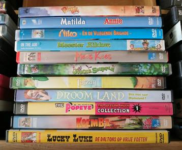 30 stuks DVD Collectie - Kinderfilms & Familie Entertainment beschikbaar voor biedingen