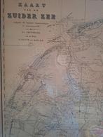 Oude Kaart Zuiderzee - G. Hulst van Keulen, Ophalen, G. Hulst van Keulen