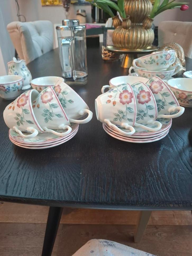 Churchill kop en schotels (6 stuks), Huis en Inrichting, Keuken | Servies, Ophalen of Verzenden