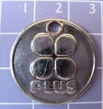 Winkelwagenmunt Plus., Verzamelen, Winkelwagenmuntjes, Ophalen of Verzenden