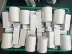 Witte LED Spots - Partij Railverlichting, Huis en Inrichting, Lampen | Spots, Ophalen, Kunststof, Gebruikt, Rail