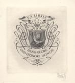 1240 Ex Libris Oostenrijk : Hubert Woyty-Wimmer, z.j., Antiek en Kunst, Verzenden