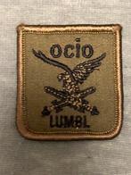 5x5 borstembleem OCIO LUMBL, Verzamelen, Militaria | Algemeen, Verzenden, Landmacht, Nederland, Embleem of Badge