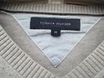 Klassieke grijze Tommy Hilfiger v-hals trui, maat M, Ophalen, Maat 48/50 (M), Tommy Hilfiger, Zo goed als nieuw