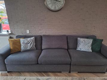 Ruime 3 zitbank. 