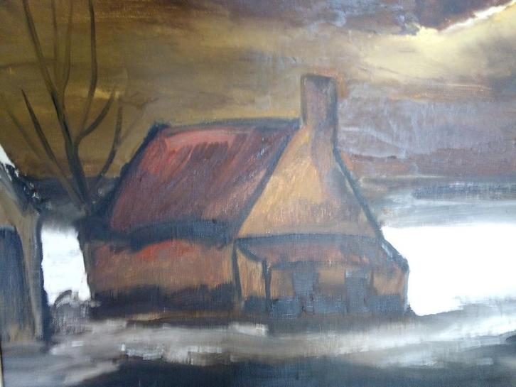 Schilderij, Antiek en Kunst, Kunst | Schilderijen | Klassiek, Ophalen