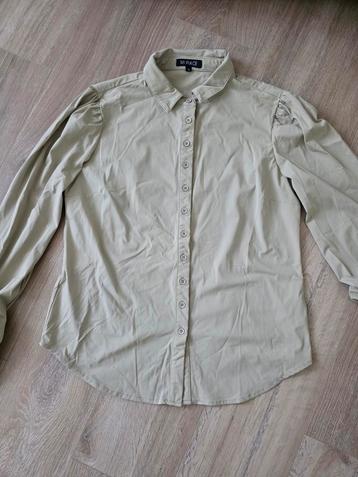 Zandkleurige blouse Mi Piace - Maat XL beschikbaar voor biedingen