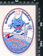 Sticker: KNZB - Nationale Zwemvierdaagse - Ronald McDonald (, Sport, Ophalen of Verzenden