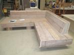 Houten tuinbank lounge, Ophalen, Nieuw, Steigerhout, Loungeset