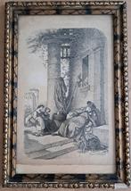 Gravure van François Fortune Ferogio (1852), Ophalen of Verzenden