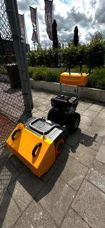 Nieuwe Stigma SWS 600 borstelmachine met opvangbak, Tuin en Terras, Veegmachines, Ophalen, Nieuw