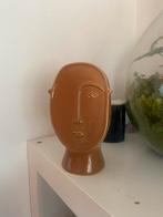 Vaas met gezicht - uniek design, Ophalen, Overige kleuren, Aardewerk of Porselein, Zo goed als nieuw