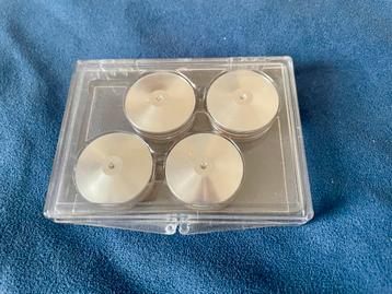 2 X Set á 8st. (16)VLS spike onderzet plaatjes , ongebruikt! beschikbaar voor biedingen