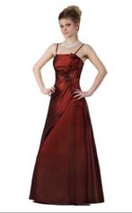 galajurk sale bordeaux avondjurk maat 38, 40, Ophalen of Verzenden, Nieuw, Rood, Galajurk