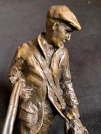 Bronzen jachtsculptuur/Jager /Jachthond/Fazant., Ophalen of Verzenden