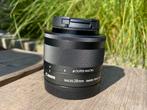 Canon EF-M 28mm F/3.5 Macro IS STM, Ophalen of Verzenden, Gebruikt, Macrolens