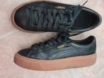 Zwart PUMA platform schoenen maat 37, Puma, Zwart, Ophalen of Verzenden, Zo goed als nieuw