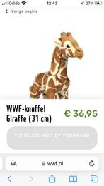 Wwf giraf knuffel nieuw, Ophalen of Verzenden, Nieuw, Overige typen