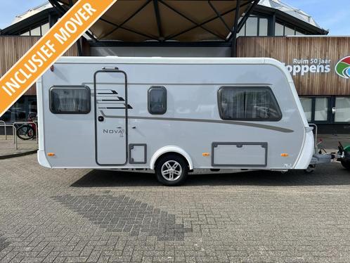 Eriba Nova light 470 2024 NIEUW BINNEN MOVER + THULE LUIFEL, Caravans en Kamperen, Caravans, Bedrijf, tot en met 3, 1000 - 1250 kg