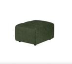 by fonQ Plume Hocker - Chenille - Groen | Van €199, nu, Byfonq, Byfonq, Vierkant, Nieuw