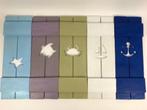 Set van 5 luiken beach (panelen) 20 x 60 cm groot per stuk h, Ophalen of Verzenden, Nieuw